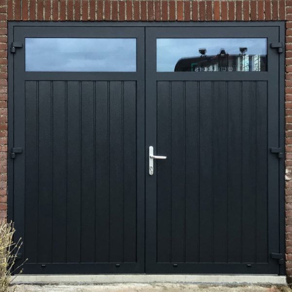 Openslaande Aluminium garagedeuren